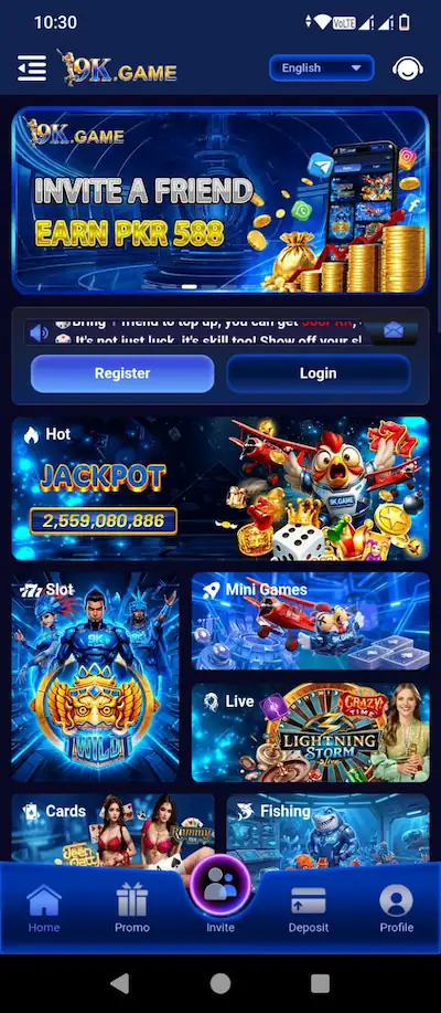 k9 game login