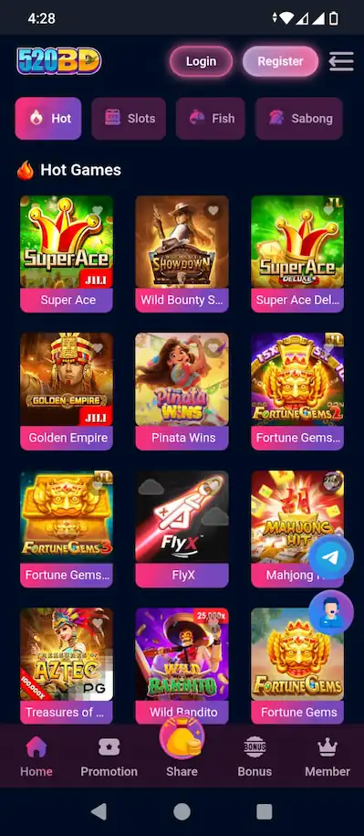 bd online gaming app
