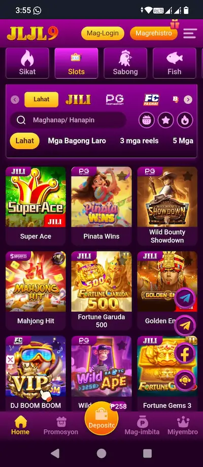 JLJL9 laro download interface